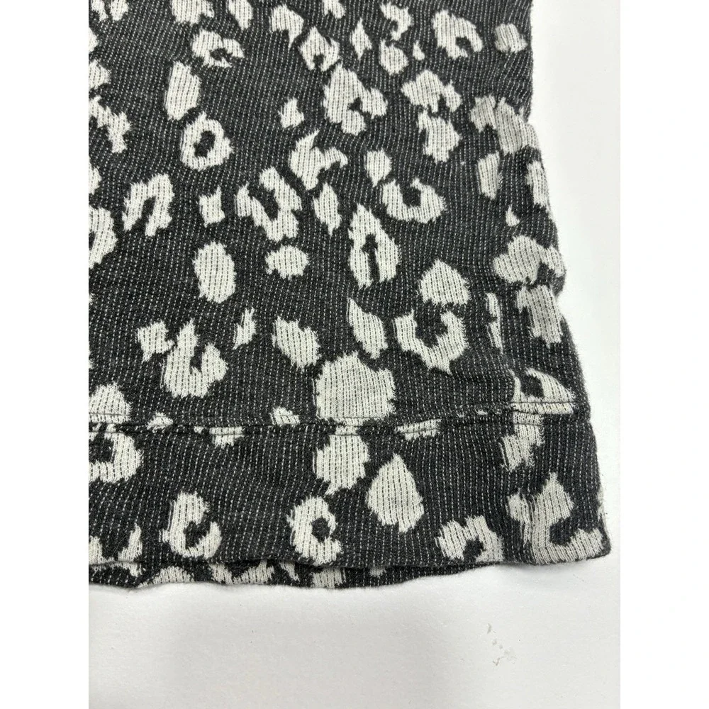 Allsaints Women Animal‎ Print Sweater Long Sleeve Size 4 Crewneck Casual Office